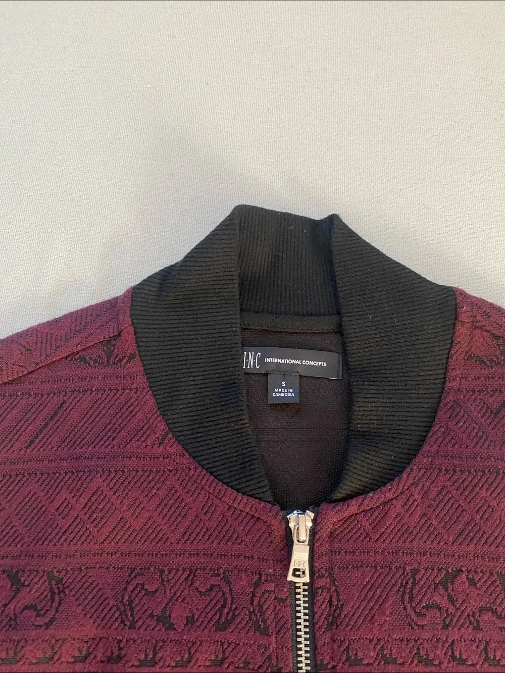 INC International Concepts rich burgundy